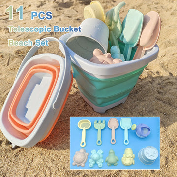 Kids Beach Bucket Shovel Sand tools Set Multifunctional Digging Sand Bucket Shovel Toys for Baby Outdoor Beach Park Toys