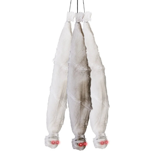 3FT Halloween Sound-activated Hanging Indoor Cocoon Corpse Dead Body Prop