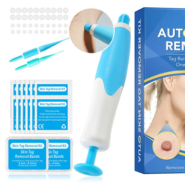 Skin Tag Removal Device Face Beauty Accessories Mole Tag Remover Kit Rubber Rings Multipurpose Supplies for Face Neck Chin Back